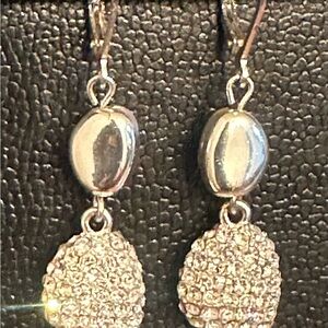 Elegant Silver Drop Earrings